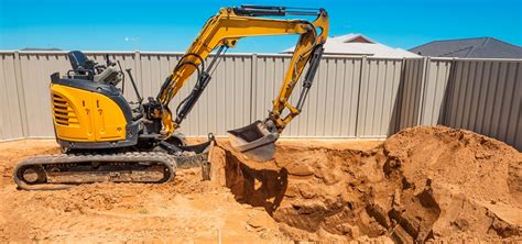 digging pool with mini excavator|digging for a pool.